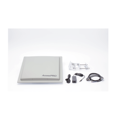 Lector RFID de Largo Alcance para Control de Acceso Vehicular / Distancia Regulable 3 - 12 m Lineales de Cobertura / UHF 902-928MHz - Kompletum