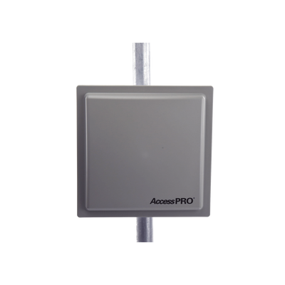 Lector RFID de Largo Alcance para Control de Acceso Vehicular / Distancia Regulable 3 - 12 m Lineales de Cobertura / UHF 902-928MHz - Kompletum