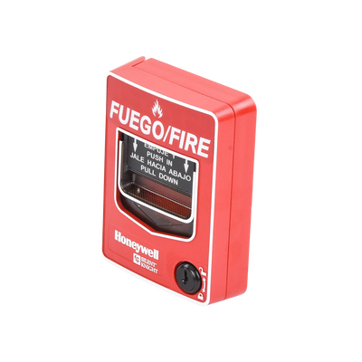 Estación Convencional de Jalón de Doble Acción, Restablecimiento con Cerradura. SILENT KNIGHT BY HONEYWELL