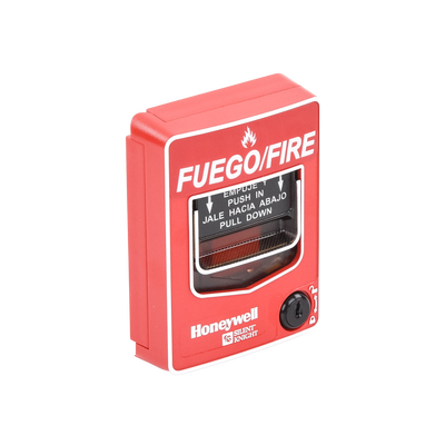 Estación Convencional de Jalón de Doble Acción, Restablecimiento con Cerradura. SILENT KNIGHT BY HONEYWELL