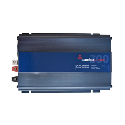 Inversor de corriente onda pura 300W, entrada 12 Vcc, salida 120 Vca 60 Hz - Kompletum