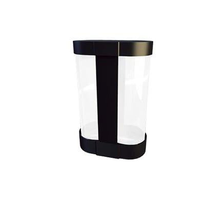 Extensión de iluminación para la parte superior de las columnas PT050, PT100, PT150 y PT200. Sólo bombillas de bajo consumo no incandescentes (E27). BUNKER SEGURIDAD