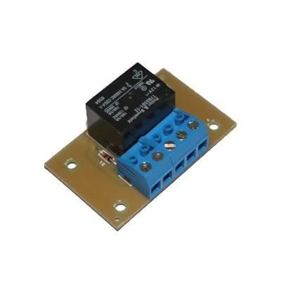 Relevador de 1 polo, 1 tiro para corte de bomba de gasolina - ignición en vehículo. SYSCOM