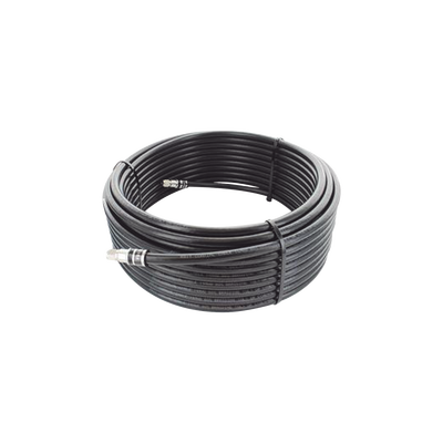 Jumper coaxial / Tipo RG58 / Color negro / Conectores BNC RFB11062ST /  29 Metros - Kompletum