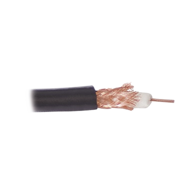 ( Precio por metro ) Cable RG59, conductor central de alambre de cobre calibre 20, blindado de malla trenzada de cobre 80%, aislante de polietileno sólido. Hasta agotar existencias - Kompletum