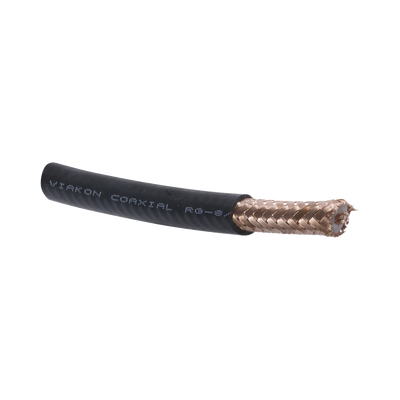 Cable Coaxial /  RG8 / 50 metros /  50 OHMS /  4.1 dB /  Malla de Cobre al 97 % / Hecho en México / Intemperie - Kompletum
