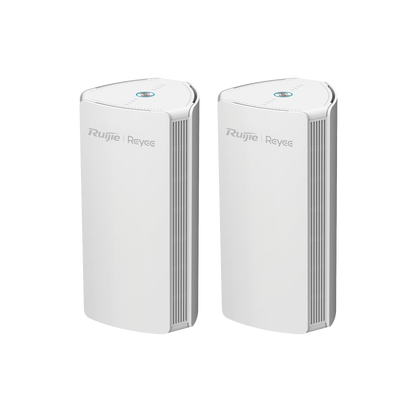 (2PACK) Home Router inalámbrico MESH WI-FI 6 2x2 doble banda 1 puerto WAN Gigabit y 2 puertos LAN Gigabit - Kompletum