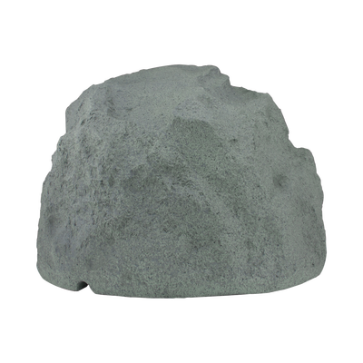 Altavoz Exterior de 2 vías con forma de roca, Woofer de polipropileno de 8 ", Tweeter de titanio de 1", Gris. 5 - 150 W, 8 ohms - Kompletum