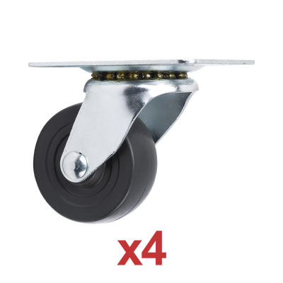 Kit de 4 Ruedas Locas para Racks y Gabinetes (Ver Compatibilidad). SYSCOM