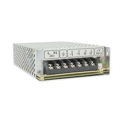 Fuente de Poder Industrial Conmutada 100W de Potencia, 24Vcc, 4.5A - Kompletum