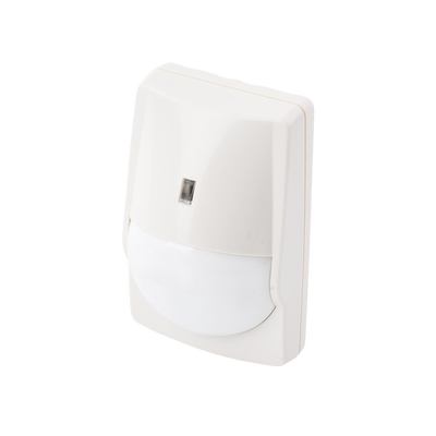 Sensor de Movimiento PIR / Uso en Interior/ Inmunidad a Mascotas / 40' X 40' Cobertura / Compatible con cualquier panel de alarma / Alambrico - Kompletum