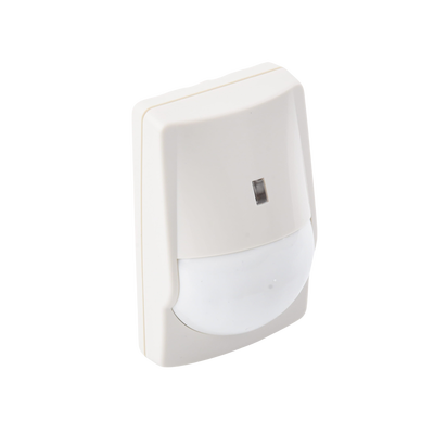 Sensor de Movimiento PIR / Uso en Interior/ Inmunidad a Mascotas / 40' X 40' Cobertura / Compatible con cualquier panel de alarma / Alambrico - Kompletum