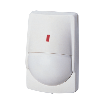 Sensor de Movimiento PIR / Uso en Interior/ Inmunidad a Mascotas / 40' X 40' Cobertura / Compatible con cualquier panel de alarma / Alambrico - Kompletum