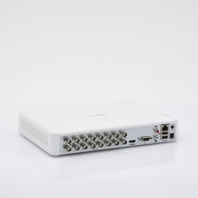 (AUDIO POR COAXITRON) DVR 2 Megapixel (1080p) Lite / 16 Canales TURBOHD + 2 canales IP / 1 Bahía de Disco Duro / 16 Canales de Audio por Coaxitron  / Salida de vídeo Full HD - Kompletum