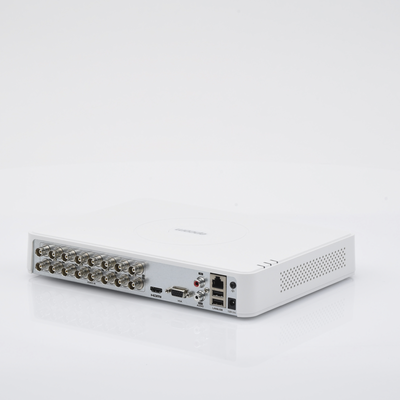 (AUDIO POR COAXITRON) DVR 2 Megapixel (1080p) Lite / 16 Canales TURBOHD + 2 canales IP / 1 Bahía de Disco Duro / 16 Canales de Audio por Coaxitron  / Salida de vídeo Full HD - Kompletum