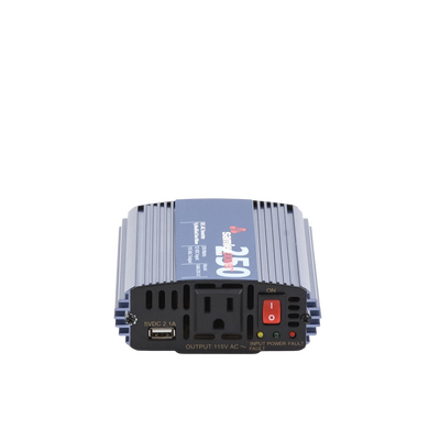 Inversor de Corriente (CD-CA) Potencia Nominal 250 W, Ent:12Vcc, Sal: 115Vca 60 Hz SAMLEX