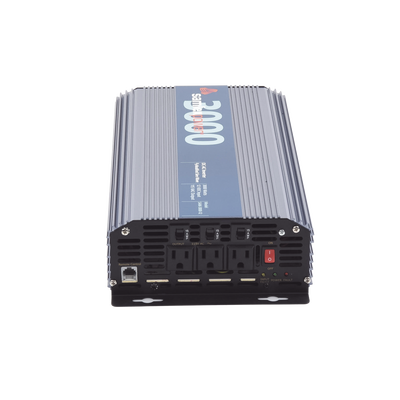 Inversor de Corriente Onda Modificada (CD-CA) Potencia Nominal 3000 W, Ent:12 Vcc, Sal: 115Vca 60 Hz SAMLEX