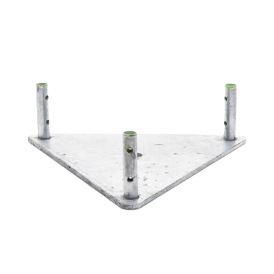 Base para Torre Sección STZ30G Galvanizada por Inmersión en Caliente. SYSCOM TOWERS
