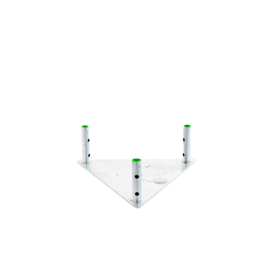 Base para torre sección STZ35G galvanizada por inmersión en caliente SYSCOM TOWERS