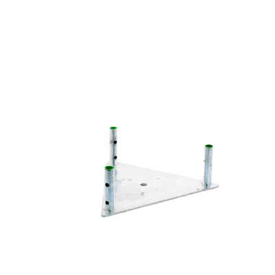 Base para torre sección STZ35G galvanizada por inmersión en caliente SYSCOM TOWERS