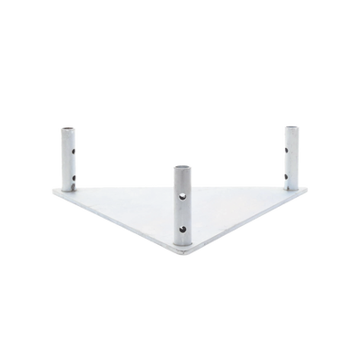 Base Triangular para Tramo STZ45 Galvanizado Electrolítico. SYSCOM TOWERS