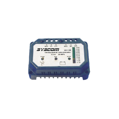 Controlador de Carga y Descarga para Sistemas Solares 20 A, 24 Vcc. - Kompletum