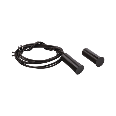 Contacto magnético para puertas y ventanas aluminio y madera de empotrar color café /GAP: 19mm - Kompletum