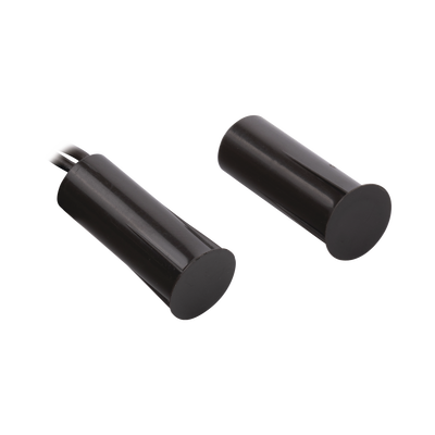 Contacto magnético para puertas y ventanas aluminio y madera de empotrar color café /GAP: 19mm - Kompletum