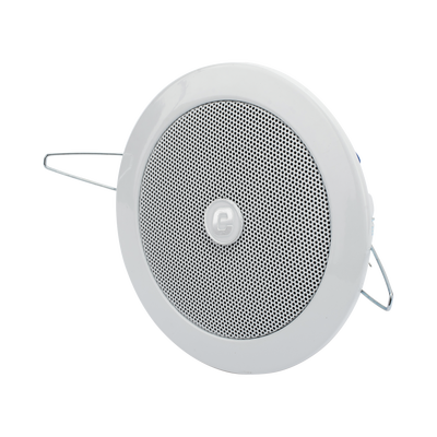 Altavoz  4" | Montaje en Techo | 3 - 6W | 70/100V | Frente Metálico | Resistente a Humedad - Kompletum