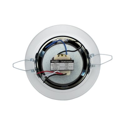Altavoz  4" | Montaje en Techo | 3 - 6W | 70/100V | Frente Metálico | Resistente a Humedad - Kompletum