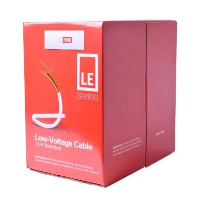 Bobina de 305 Metros / Cable de CCA / 4 x 22 AWG / Tipo Aluminio Revestido de Cobre / Aplicaciones en Alarmas de Intrusión /Automatización - Kompletum