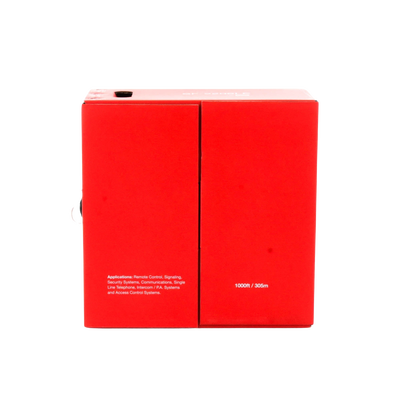 Bobina de 305 Metros / Cable de CCA / 6 x 22 AWG / Tipo Aluminio Revestido de Cobre / Aplicaciones en Control de Acceso / Alarmas de Intrusión/Control de Acceso / Automatización / Interfonos y TV Porteros - Kompletum