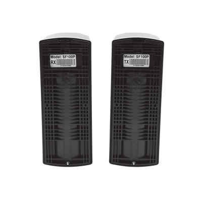 Detector de rayo fotoeléctrico / 2 rayos / 4 frecuencias / 60mts exterior / Alimentacion 12-24 VDC/VAC - Kompletum