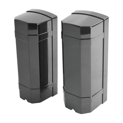 Detector de rayo fotoeléctrico / 2 rayos / 4 frecuencias / 60mts exterior / Alimentacion 12-24 VDC/VAC - Kompletum