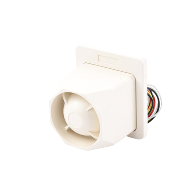 Sirena resistente para exterior con dos tonos no requiere gabinete - Kompletum