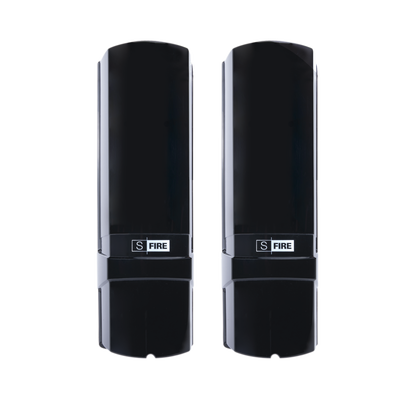 Detector de rayo fotoeléctrico / 3 rayos / 4 frecuencias / 100mts exterior / Alimentacion 12-24 Vcc - Kompletum