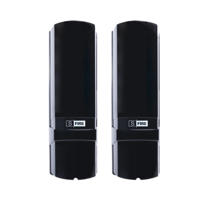 Detector de rayo fotoeléctrico / 3 rayos / 4 frecuencias / 50mts exterior / Alimentacion 12-24 Vcc - Kompletum