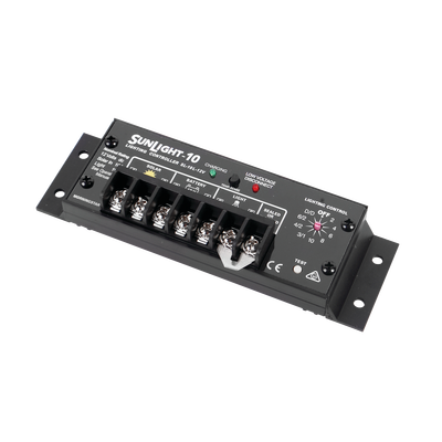 Controlador Solar para Iluminación de Luz Mercurial, Estaciones de Autobús y Señalamientos 10 A, 12 Vcc. - Kompletum