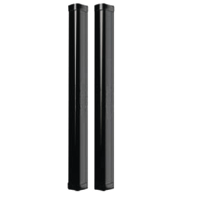 Detector Fotoeléctrico de 100 cm de Altura Tipo Cortina para Detección Perimetral / Con baterías de respaldo / Cobertura de 100 metros en exterior y 200 metros en interior / Alimentación a 110VAC / Batería de respaldo - Kompletum