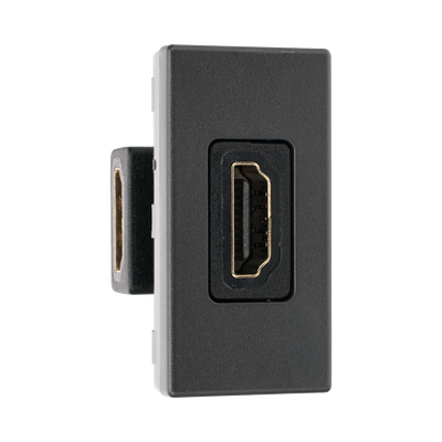 Módulo HDMI Hembra - Hembra Color Grafito / (K129B/14) - Kompletum