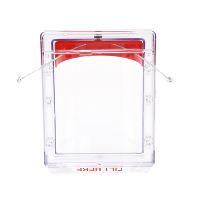 Cubierta Protectora Serie Stopper II® De Policarbonato Super Resistente, Montaje Empotrado, Texto En Inglés, Sin Bocina - Kompletum