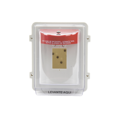 Protector Universal para Estación Manual, Fabricado en Policarbonato Súper Fuerte Para Uso en Exterior - Kompletum