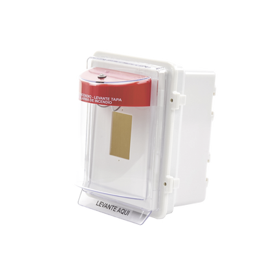 Protector Universal para Estación Manual, Fabricado en Policarbonato Súper Fuerte Para Uso en Exterior - Kompletum