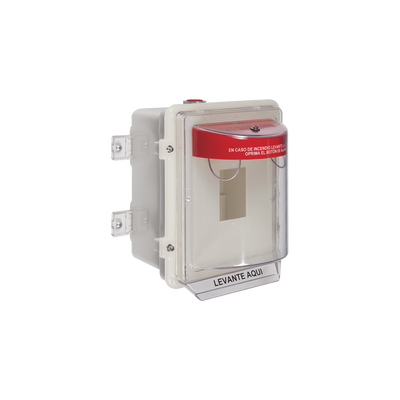 Protector Universal para Estación Manual, Fabricado en Policarbonato Súper Fuerte Para Uso en Exterior - Kompletum