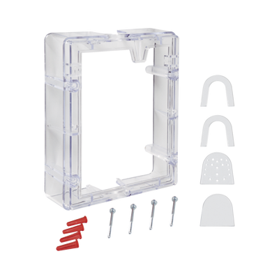 Espaciador de conducto con marco - Transparente para la serie Stopper - Kompletum