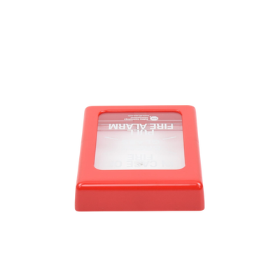 Protector Con Cristal, Rómpase En Caso De Incendio Para Estaciones De Jalón, Texto En Ingles - Kompletum