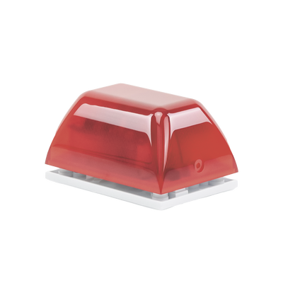Minicontrolador Audiovisual de Uso No Autorizado o Situaciones Urgentes, Color Rojo - Kompletum