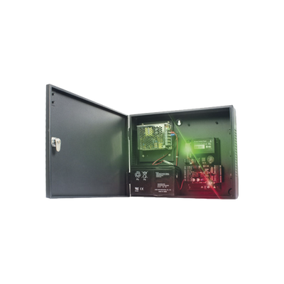 C3400 Panel de Control de Acceso para 4 Puertas / Fácil Administración / 30,000 Tarjetas / Incluye Gabinete y Fuente de Alimentación 12Vcc/3A / Software GRATIS - Kompletum