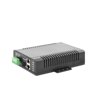 Controlador Solar POE, Entrada 12 Vcc Hasta un Panel Solar de 125 Watts, Salida PoE Pasivo en 48 Vcc Hasta 20 Watts Máximo. - Kompletum