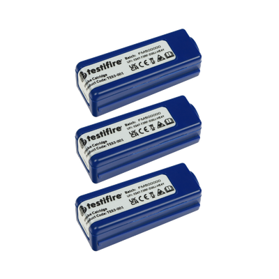 Tres Cartuchos D/Humo Sintético P/Probador Electrónico Testifire XTR2 - Kompletum